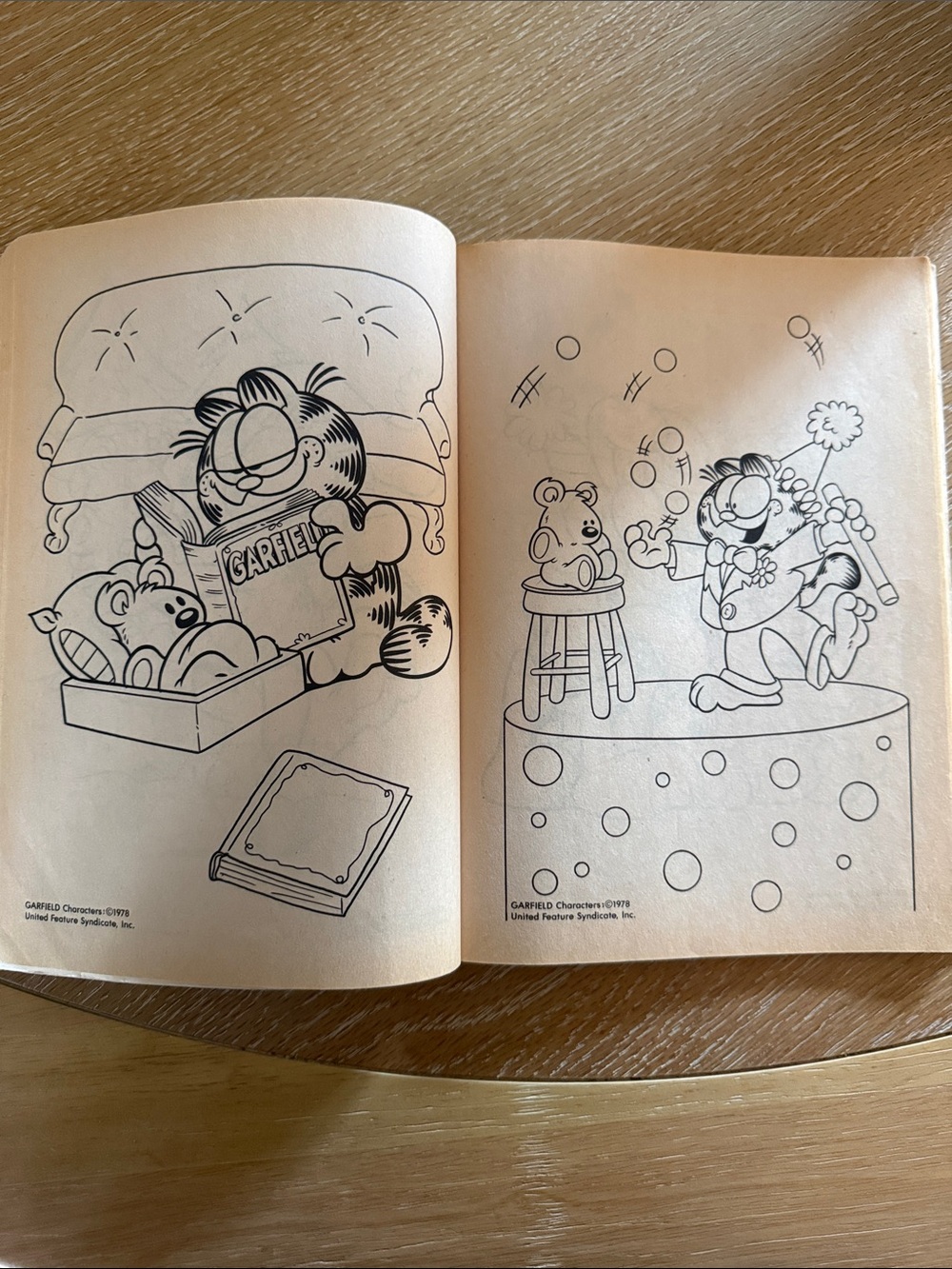 Vintage Tiny Toons and Garfield Coloring Books USED - Picture 10 of 16
